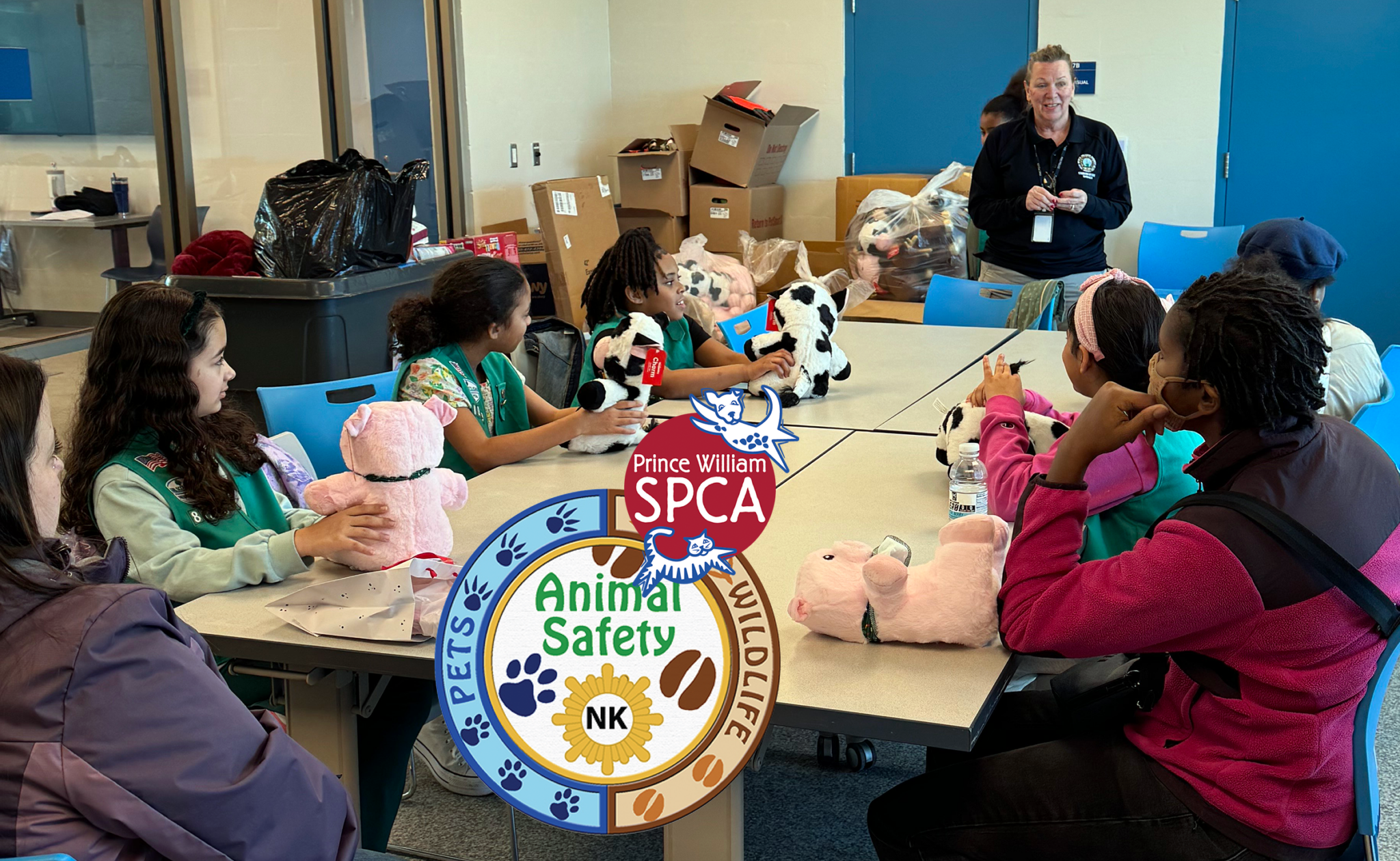 Girl Scouts Earn Animal Safety Patch – Prince William SPCA